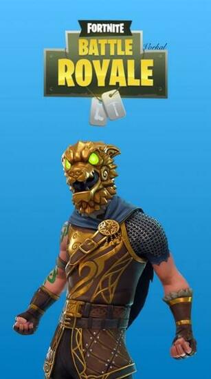 Simplistic Battle Hound iPhone Wallpaper Fortnitebr
