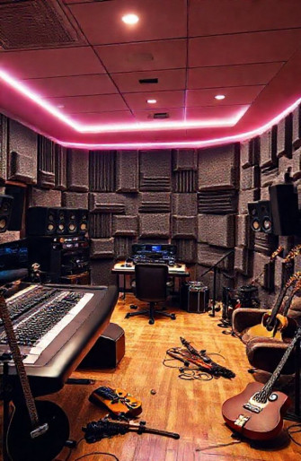 Music Recording Studio HD Wallpaper