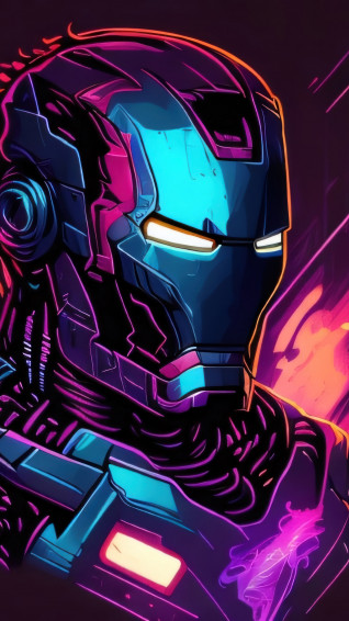Iron Man Marvel Comics Digital Art 4k Wallpaper iPhone HD Phone 7600i