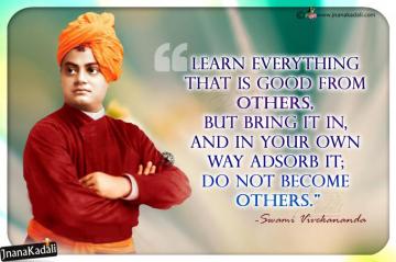 Swami Vivekananda Motivational Life Changing Quotes Wallpaper In