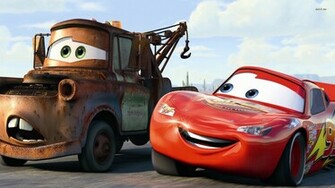 Lightning Mcqueen And Mater Cars Wallpaper