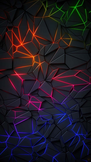 Neon Background For iPhone Wallpaper