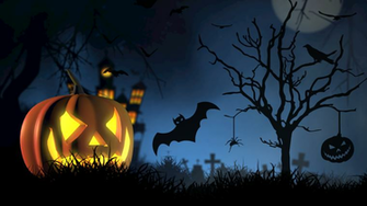 Halloween Wallpaper With Pumpkins Barbaras HD