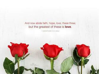 Faith Hope Love Wallpaper