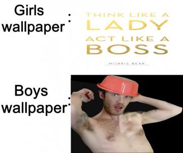 Boys Have That Good Taste On Wallpaper Memes