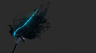 Wallpaper 4k Black Rock Shooter Anime Girl