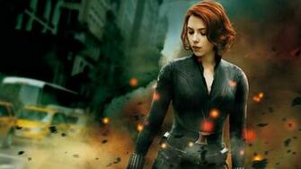 The Avengers Black Widow Wallpaper HD