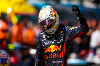 F1 Verstappen Wins In Spain To Take Title Lead As Leclerc Exits