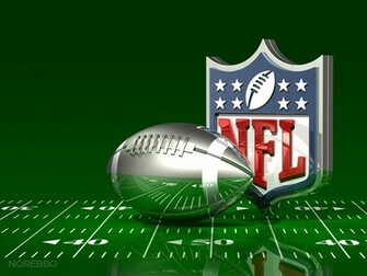 Transparent Silver American Football On Top Of A Green Field