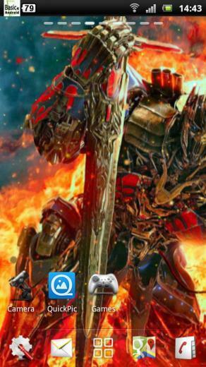 Transformers Live Wallpaper For Your Android Phone