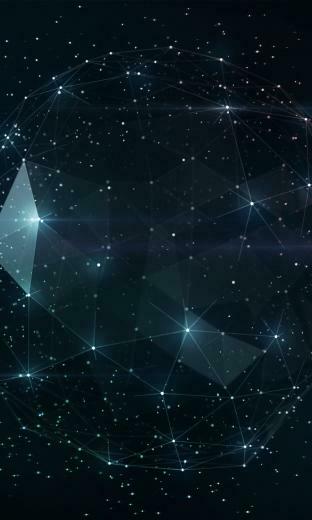 Outer Space Geometry Desktop Pc And Mac Wallpaper