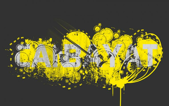 Wallpaper Grey Yellow By Nawt12