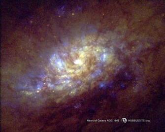 Desktop Wallpaper For Hearh Of Galaxy Hubble