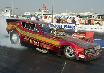 Funny Cars Drag Racing Automotive Concept