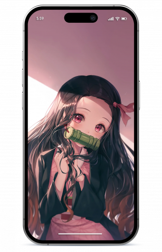 Nezuko Kamado HD Wallpaper For Phone