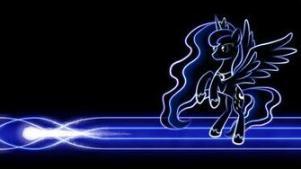 My Little Pony Friendship Is Magic Glowing Luna Wallpaper