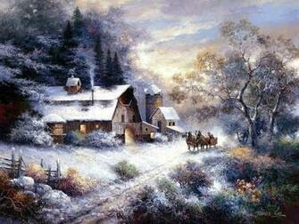 Winter Country Bliss Wallpaper Screensavers