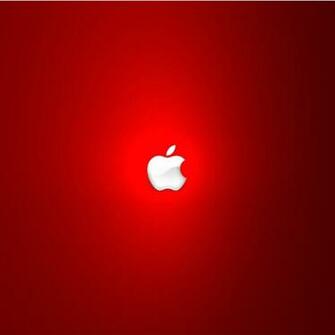 Red Apple Logo Wallpaper Wide HD