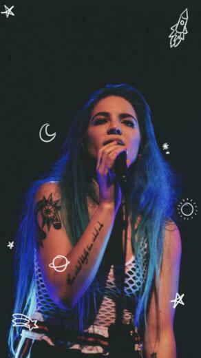 Halsey iPhone Lockscreen Wallpaper Lockscreens