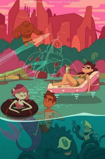 Bravest Warriors Cover Variant By Shoomlah