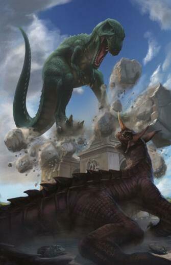 Gorosaurus Vs Baragon By Nobackstreetboys Deviantart On