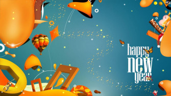 Desktop Happy New Year HD Wallpaper