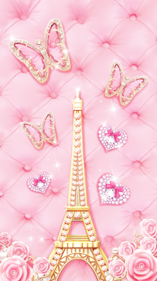 Pink Butterfly Live Wallpaper Cute Android