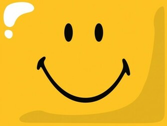 Cool Smiley Face Background Poster Ed