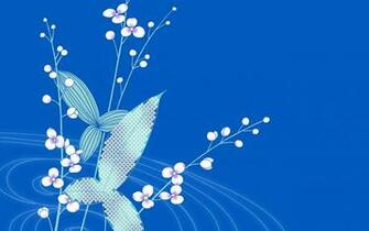 Blue Flower Wallpaper Cynthia Selahblue Cynti19