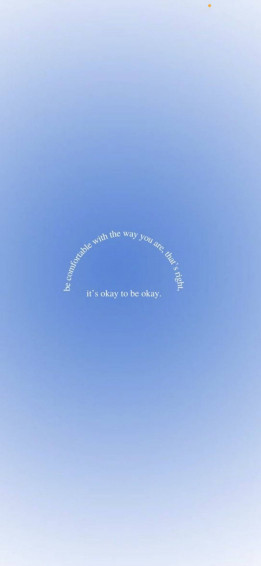 It S Okay To Be Aura Aesthetic Wallpaper