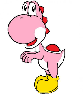 Pink Yoshi By Pikachu0313