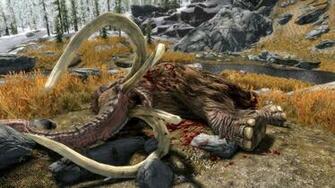Snuffaluffagus Is Dead Nooooo Skyrim