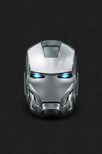 Silver Iron Man iPhone Wallpaper Non By Vmitchell85