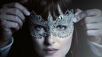 Wallpaper Fifty Shades Darker Dakota Johnson Mask Best Movies