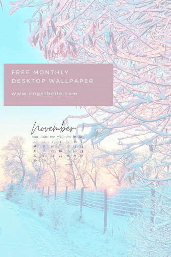 November Wallpaper Engelbelle