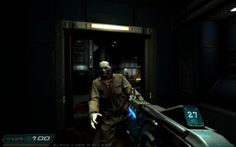 Doom Wallpaper Zombie
