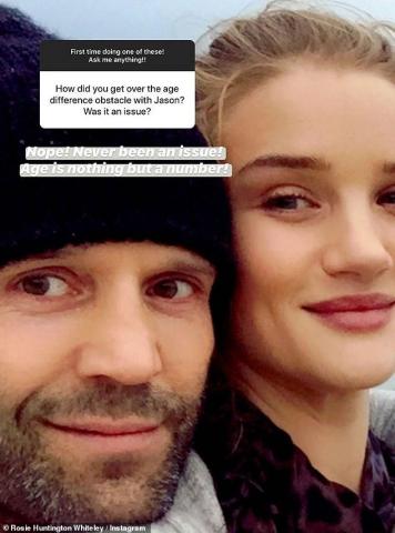 Rosie Huntington Whiteley Reveals She And Jason Statham Would