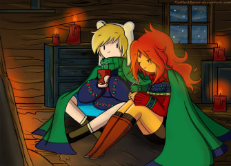 Merry Christmas Adventure Time Fans And My Watcher By Kipkila On