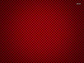 Red Checkered Pattern Wallpaper Digital Art