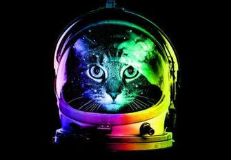 Justpict Cat Astronaut Wallpaper