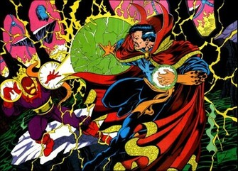 Dr Strange Wallpaper Doctor Doing His Thing