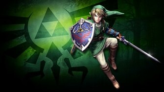 Link In The Lost Woods Computer Wallpaper Desktop Background