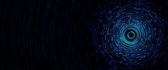 HD Background Blue Circle Pattern Abstract Design Texture Wallpaper