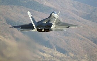 Military Jet Fighter Wallpaper F Raptor