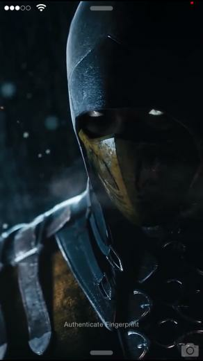 iPhone 5s Mortal Kombat Wallpaper On