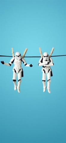 Stormtrooper Funny 4k iPhone Wallpaper