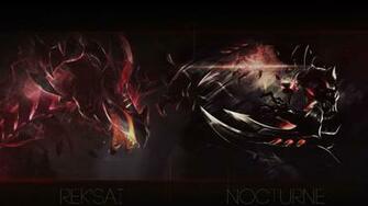Eternum Rek Sai And Nocturne By Christiantoney0 Fan Art Wallpaper