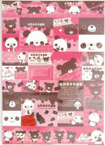 Pink Chocopa Memo Pad White Wallpaper Picswallpaper
