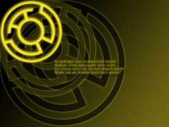 Yellow Lantern Oath Wallpaper By Stampedeofxflames