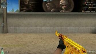 Ak47 Wallpaper Gold HD